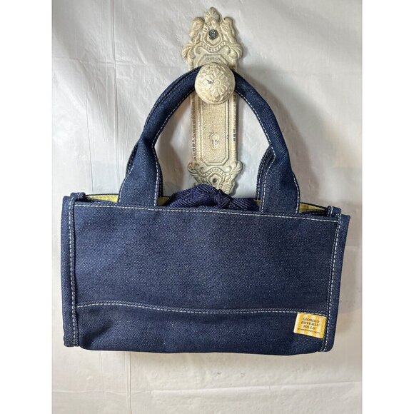 Giorgio Beverly Hills Blue Denim Mini Tote Bag - Picture 3 of 13